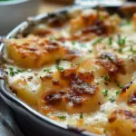 Cheesy Mississippi Mud Potatoes