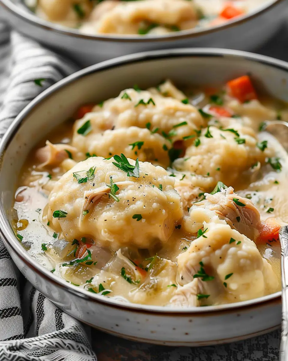 Chicken and Dumplings Made Easy: A Comforting Family Favorite