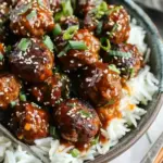 Easy Mongolian Meatballs