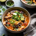 Slow Cooker Chicken Tortilla Soup