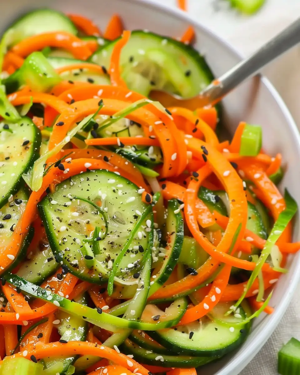 Cucumber and Carrot Salad: A Refreshing Twist for Easy Eats