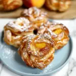 Peach Pie Cruffins