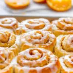 The Best Glazed Orange Sweet Rolls