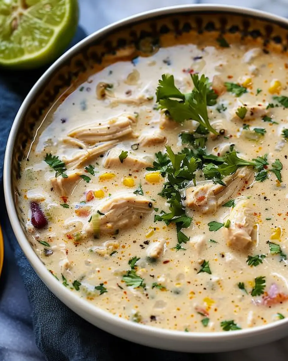 Creamy Cajun White Chicken Chili: A Cozy Favorite for All