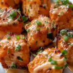 Crispy Bang Bang Salmon Bites