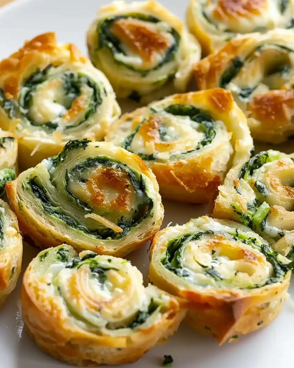 Easy Spinach Dip Pinwheels: A Wholesome Snack Delight