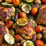 Mediterranean Sheet Pan Chicken