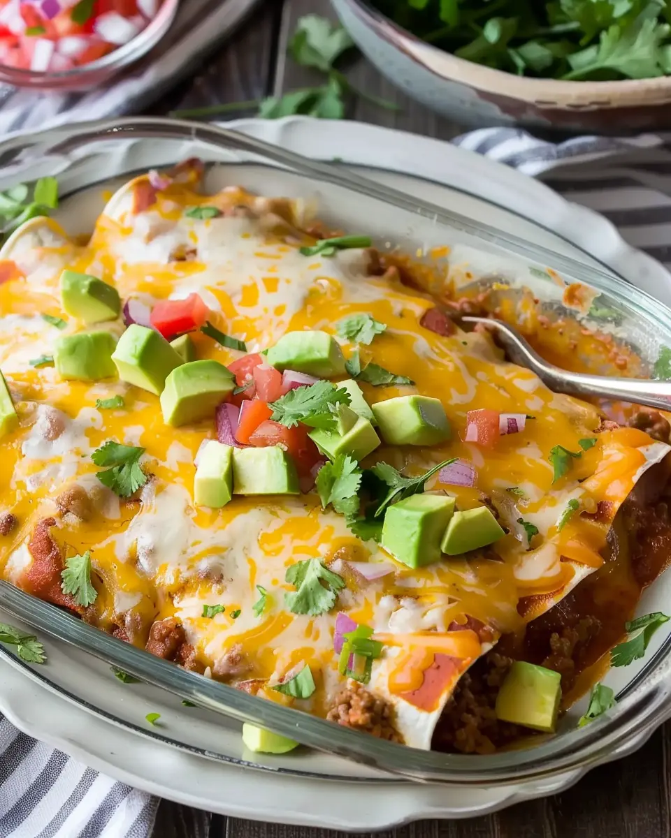 Easy Ground Beef Enchiladas: A Juicy Twist on a Family Favorite