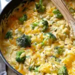 Creamy One-Pot Broccoli Cheddar Orzo