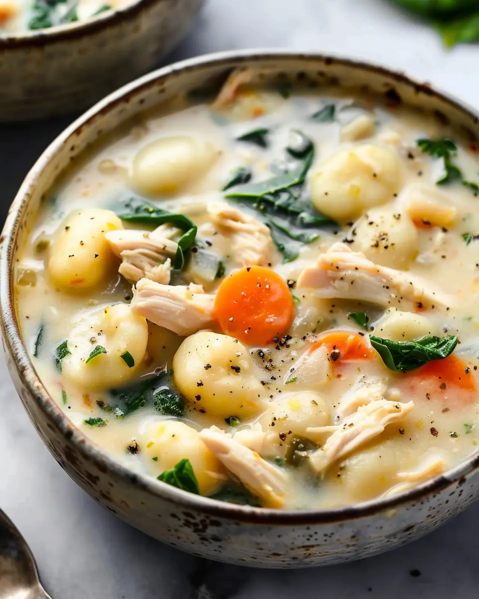 Easy Chicken Gnocchi Soup: A Cozy Bowl of Comfort Food