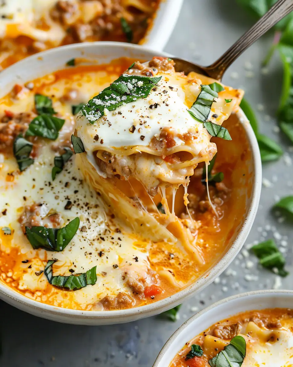 Creamy Lasagna Soup: A Cozy and Indulgent Twist on Comfort Food
