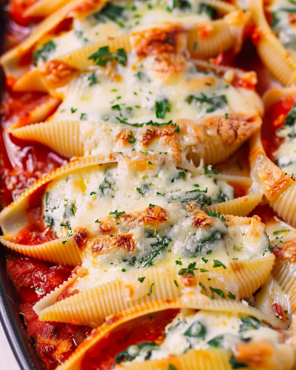 Ricotta and Spinach Stuffed Shells: Easy Comfort Food Delight