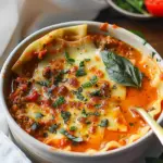 Pot Creamy Lasagna Soup