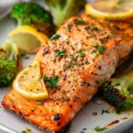 Garlic Butter Roasted Salmon