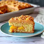 Brown Sugar Peach Cake