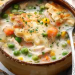 Healthy Chicken Pot Pie Soup