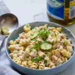Dill Pickle Tuna Pasta Salad