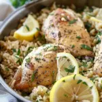 The Ultimate Slow Cooker Lemon Herb Chicken and Rice Recipe