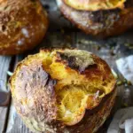Super Easy Crusty No-Knead Pumpkin Bread Bowls