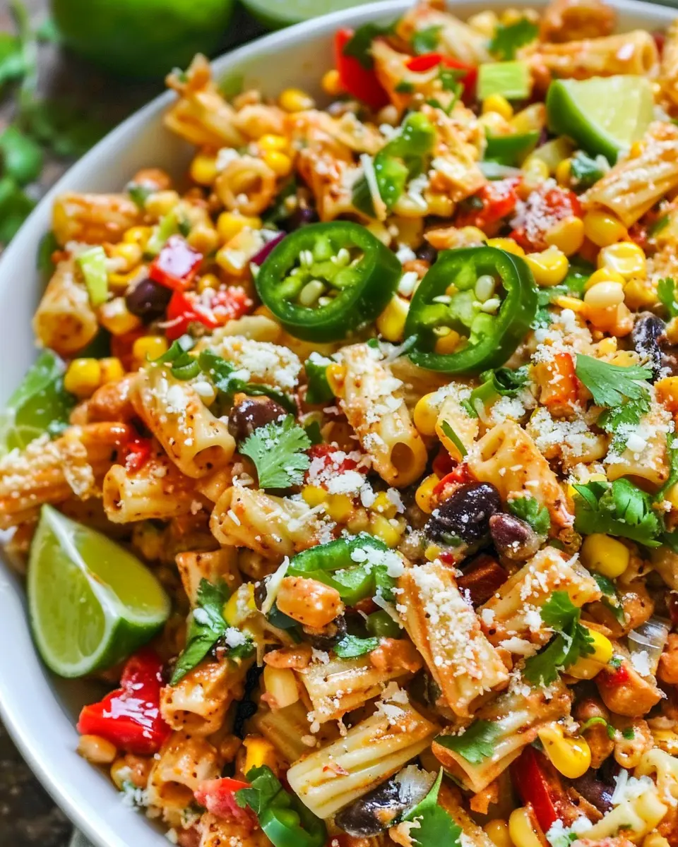 Mexican Street Corn Pasta Salad: A Fresh and Easy Twist