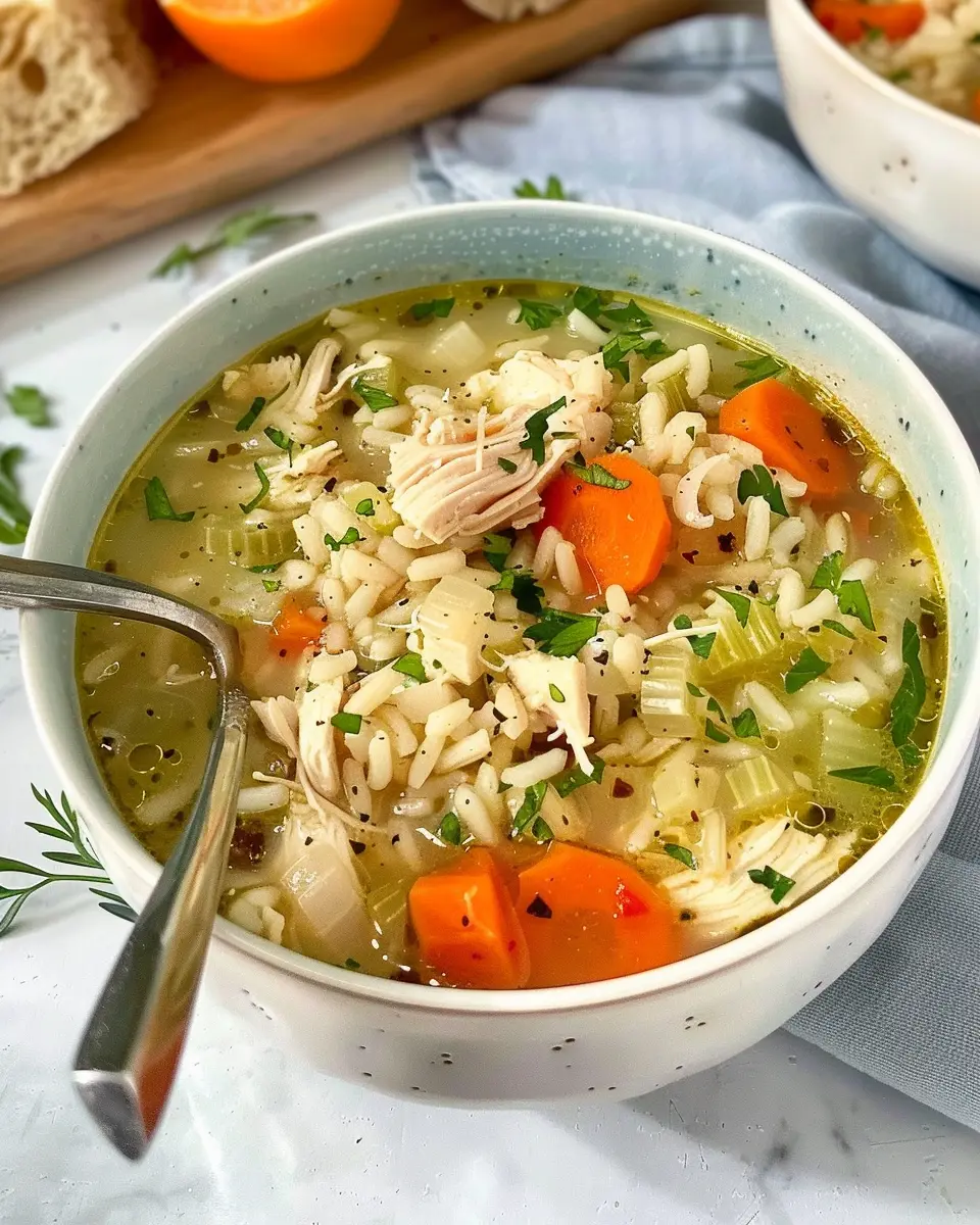 Hearty Chicken and Rice Soup: The Best Comforting Recipe for Home Chefs
