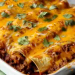 Easy Ground Beef Enchiladas