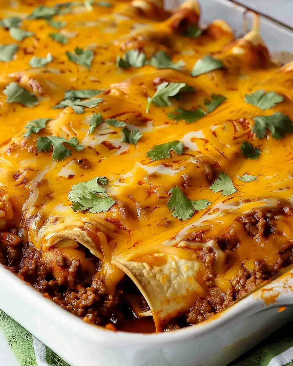 Easy Ground Beef Enchiladas: Your New Family Favorite Recipe