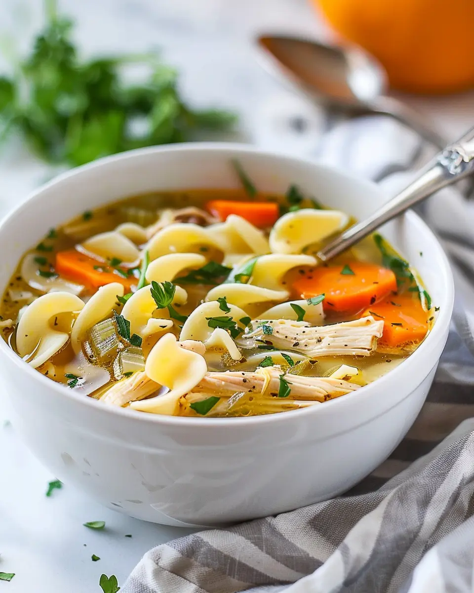 Crockpot Chicken Noodle Soup: The Best Comfort Food Delight