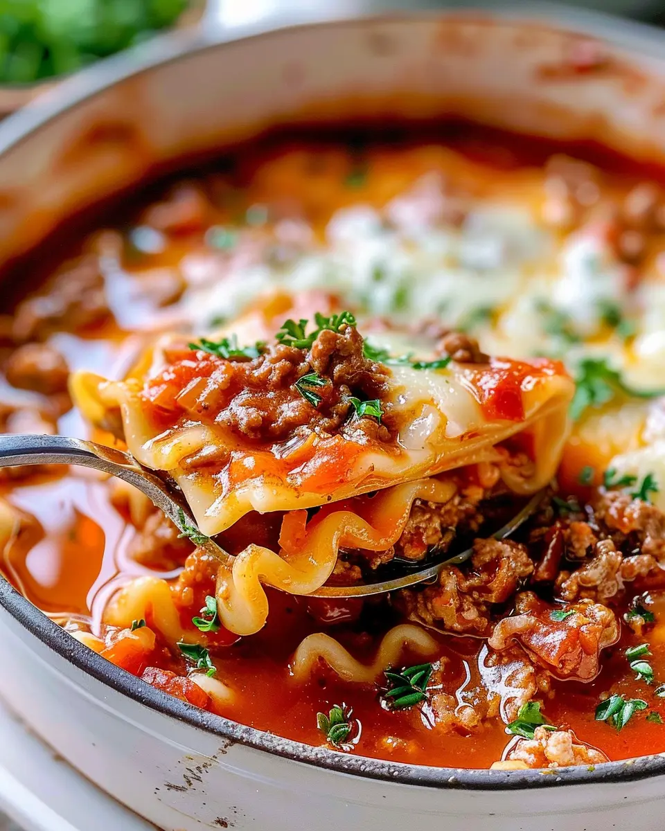 Lasagna Soup: The Easy, Comforting Dish You’ll Love