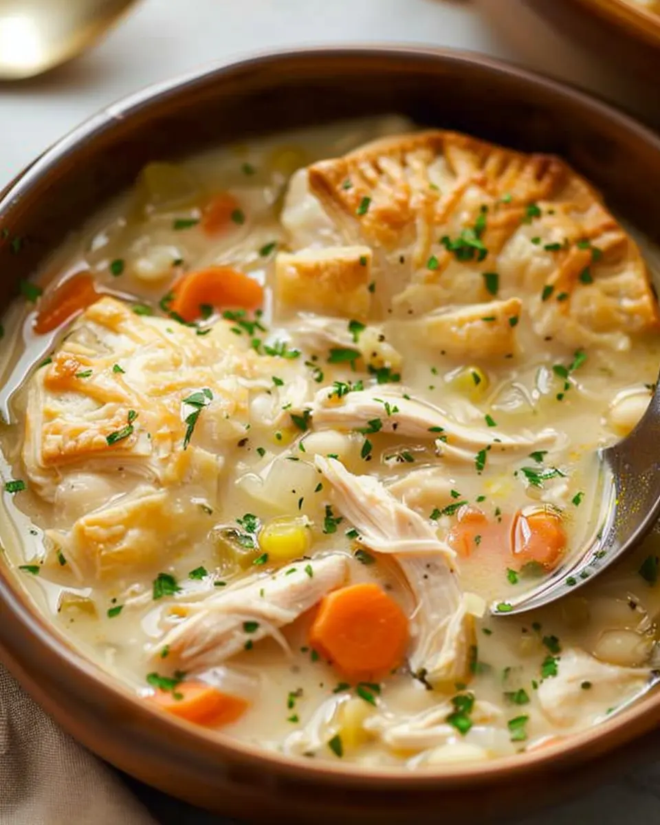Chicken Pot Pie Soup: A Cozy, Comforting Bowl of Joy