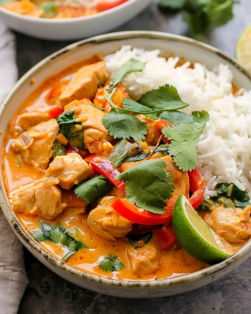 Easy Thai Red Curry Chicken: A Flavorful Dish You’ll Love