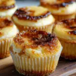 Crème Brûlée Cheesecake Cupcakes
