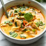 Easy Thai Chicken Curry Soup
