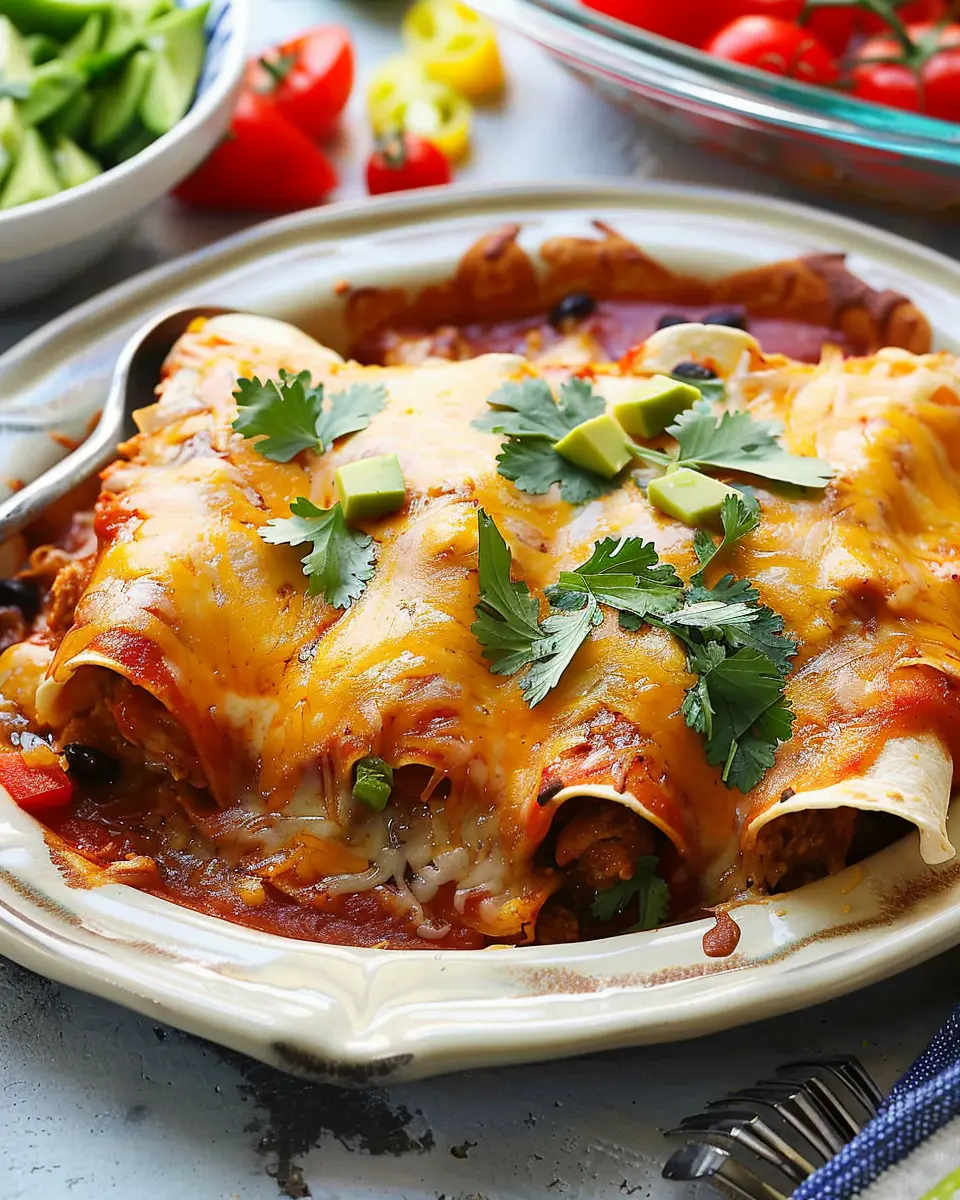 Easy Chicken Enchiladas: A Flavorful Twist for Home Chefs