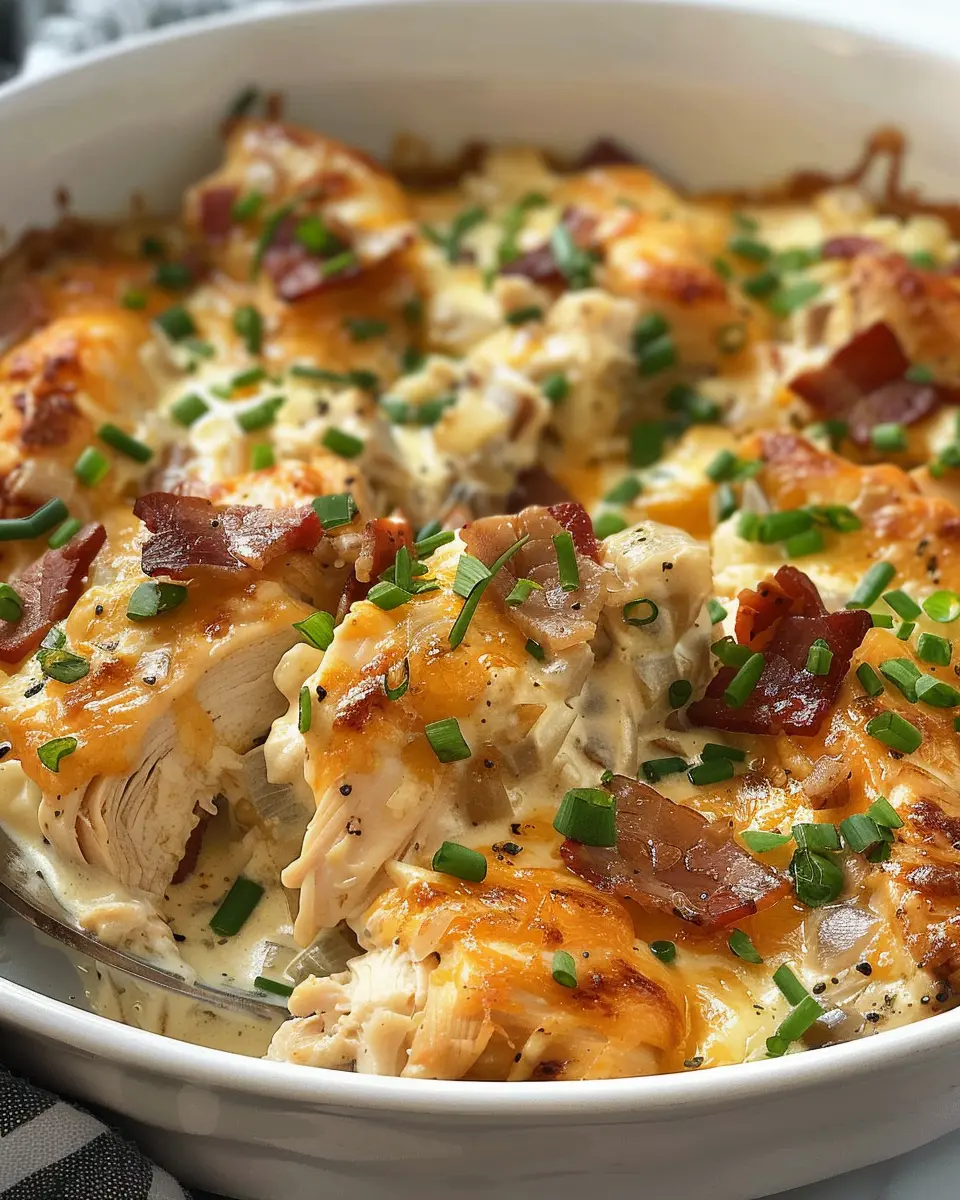 keto chicken casserole: Easy Comfort Food with Turkey Bacon