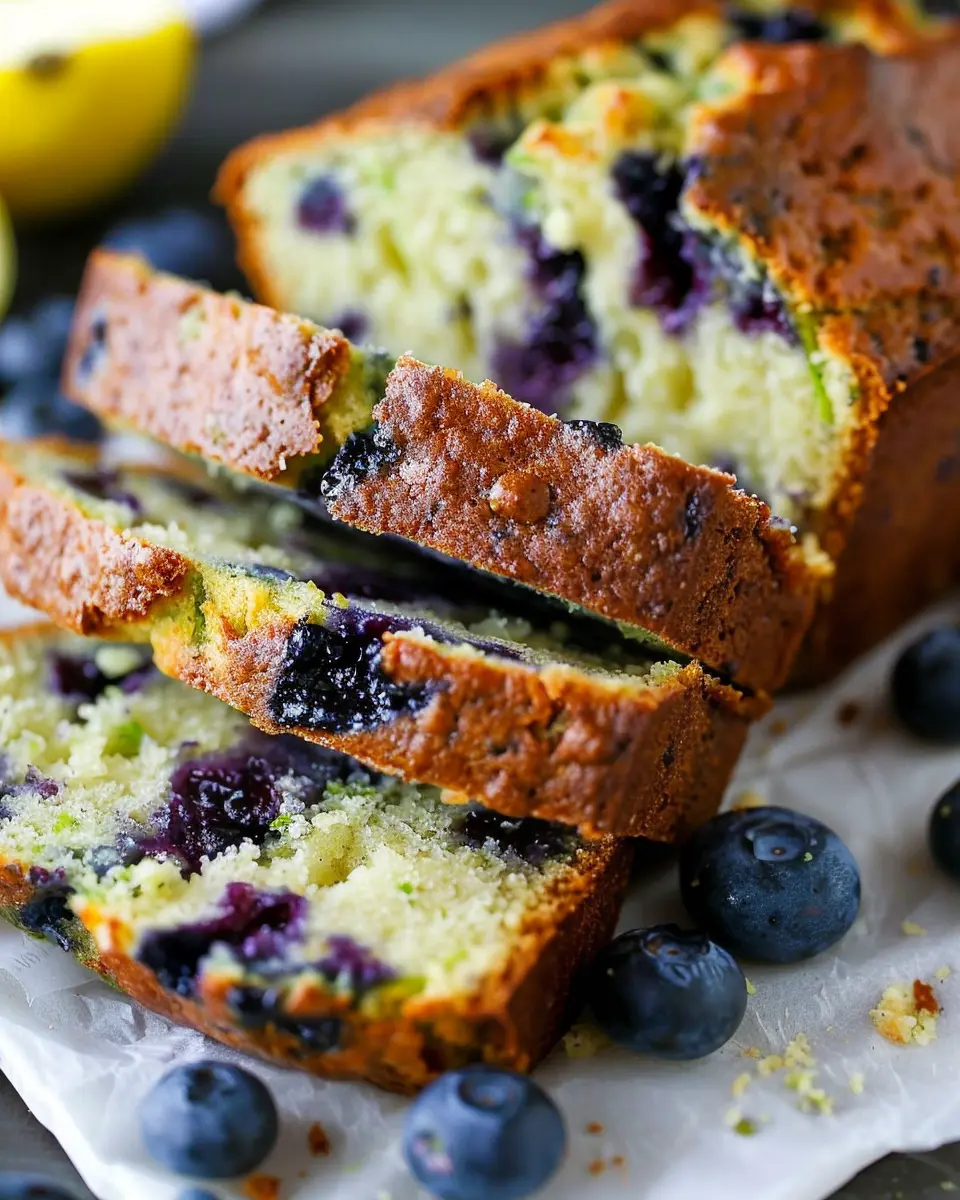 Lemon Blueberry Zucchini Bread: The Best Twist on a Classic Recipe