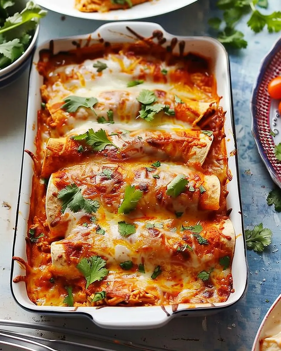 Easy Chicken Enchiladas: A Flavorful Twist on Homemade Comfort