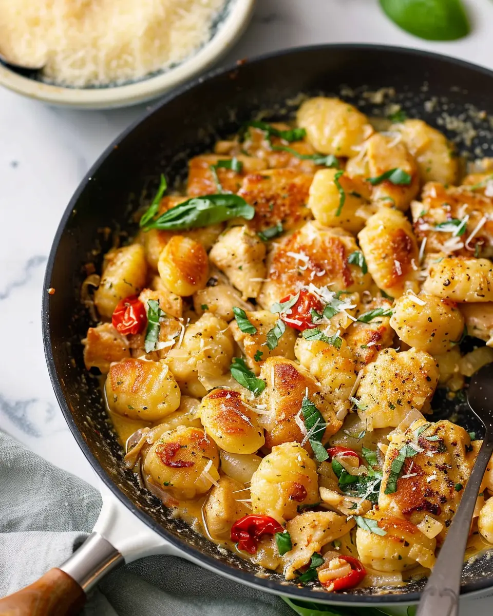 Garlic Chicken Gnocchi Skillet: An Easy Comfort Food Delight