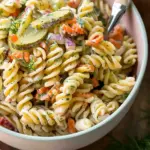 Dill Pickle Pasta Salad