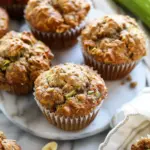 Hearty Whole Wheat Banana Zucchini Muffins