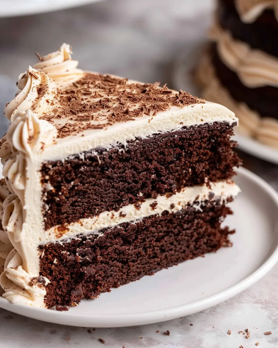 Guinness Chocolate Cake: Indulgent Delight with Irish Cream Frosting