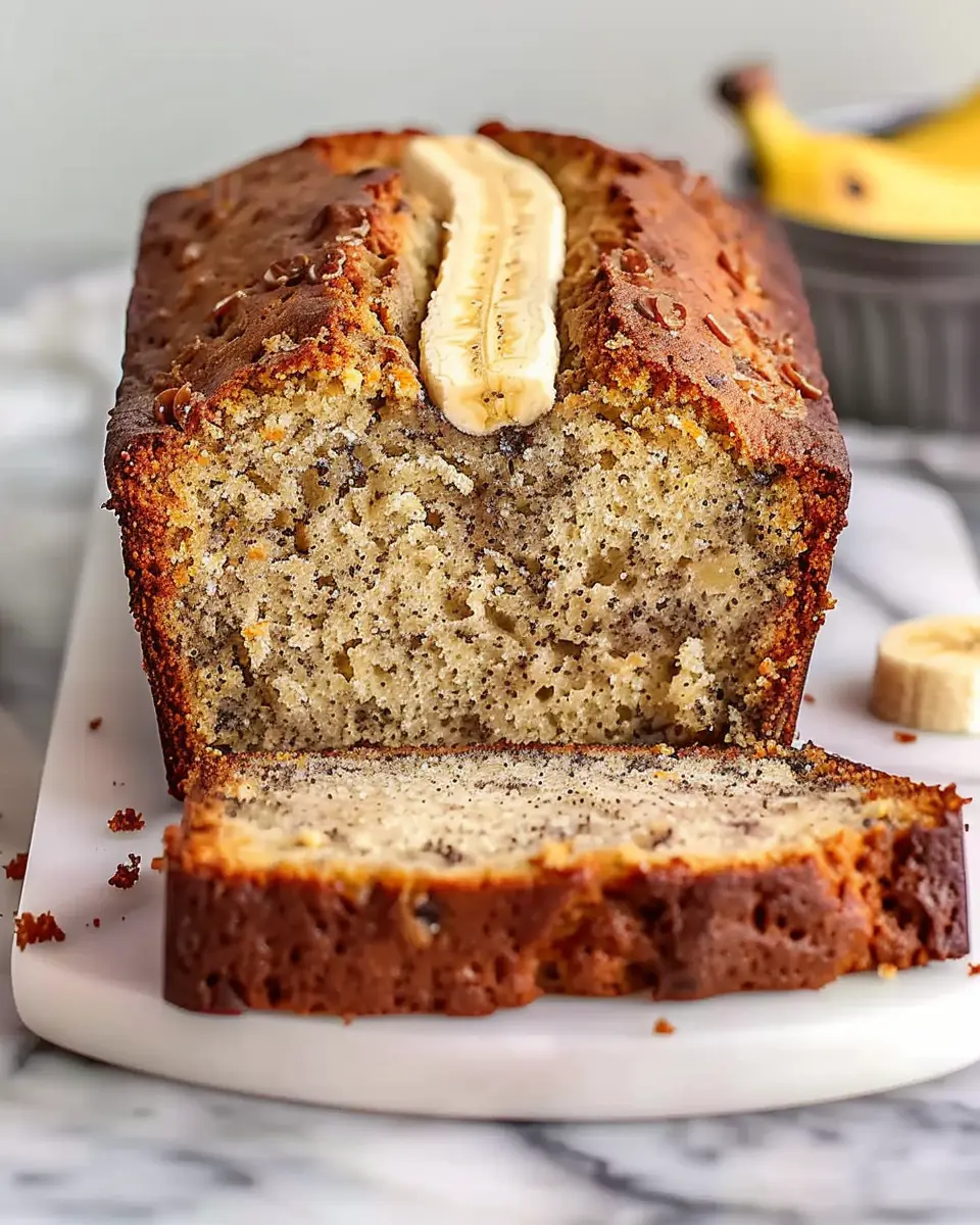 Banana Bread Bliss: Easy Recipe for a Moist, Homemade Delight