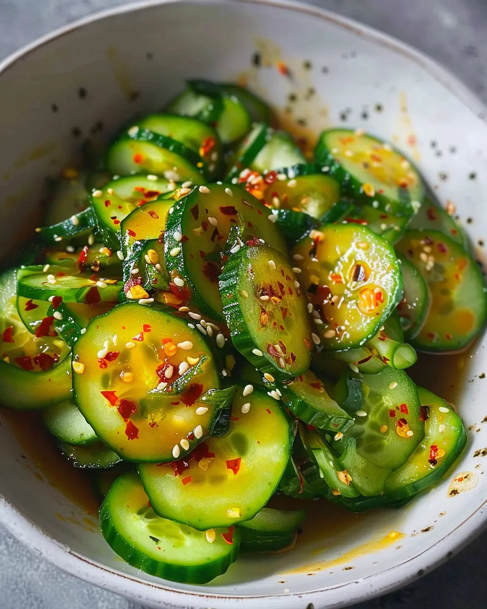 Easy Asian Cucumber Salad: Refreshing Delight for Any Meal