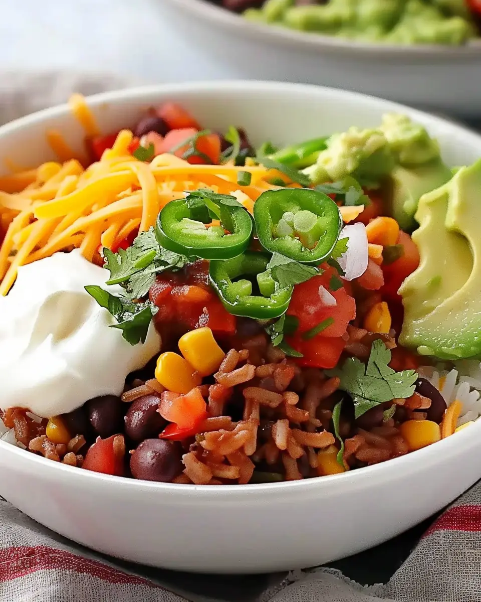 Taco Rice Bowl: Easy and Flavorful Turkey Bacon Delight at Home