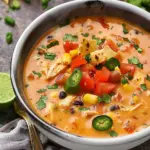Creamy Chicken Tortilla Soup