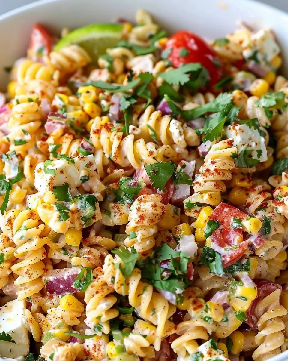 Mexican Street Corn Pasta Salad: A Easy and Flavorful Twist