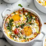 Baked Feta Eggs