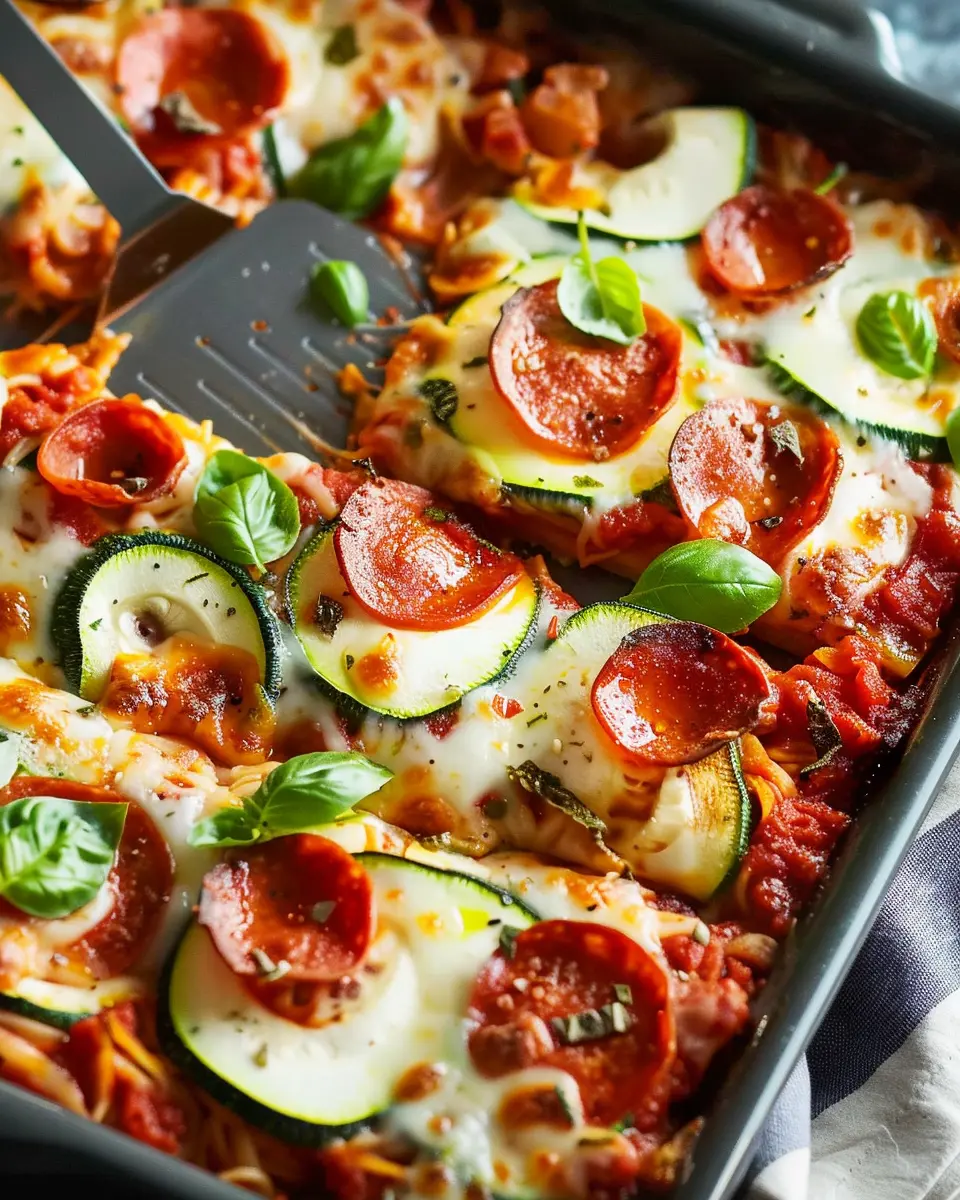 Zucchini Pizza Casserole: A Healthy, Indulgent Twist on Comfort Food