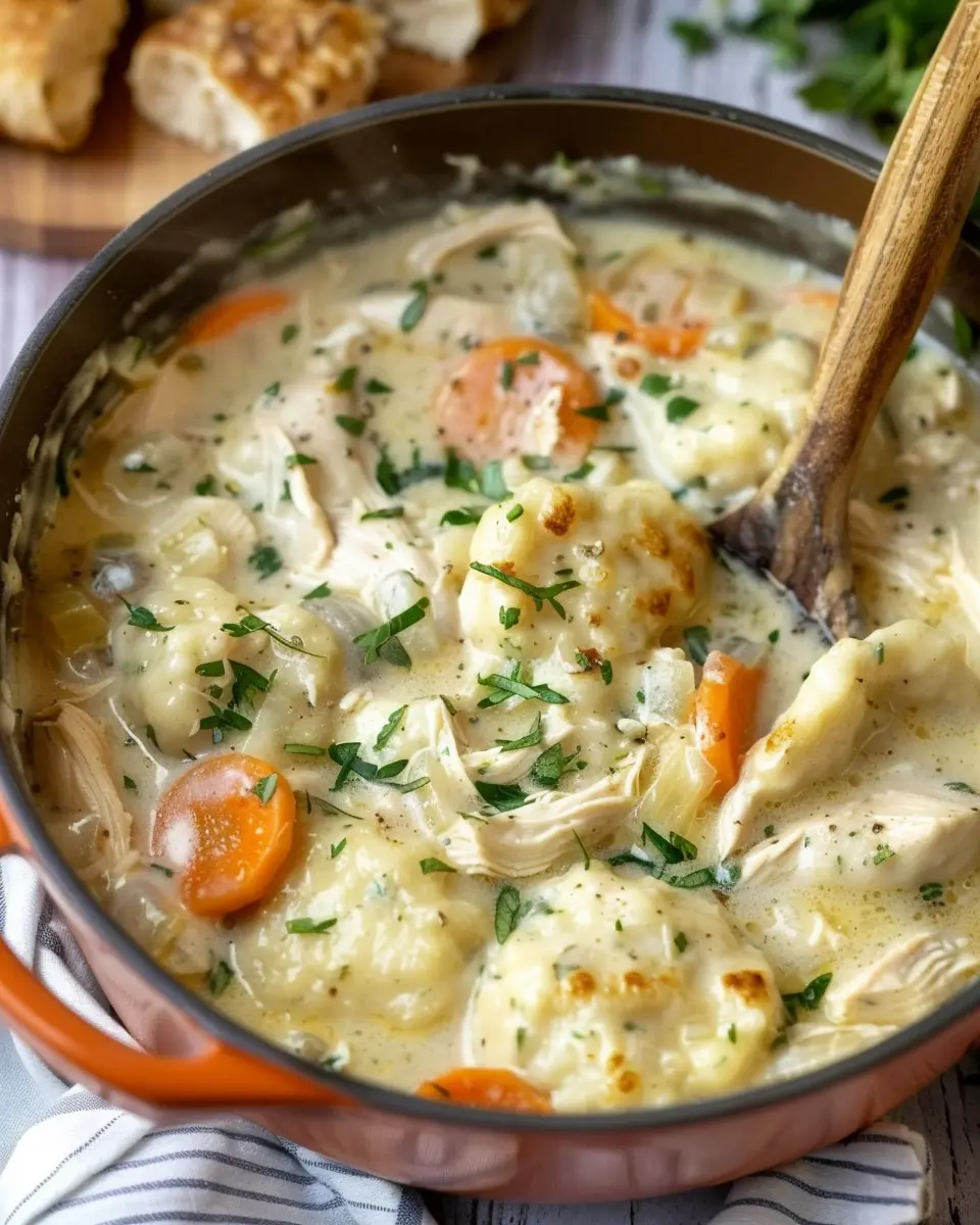 Homemade Chicken and Dumplings: A Cozy Comfort Food Delight