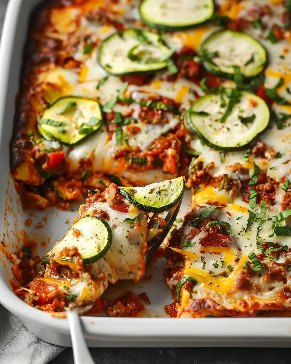 Zucchini Pizza Casserole: Easy Delight for Comfort Food Lovers